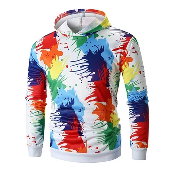 

2018 Men Hoodies Casual Style 3D Print Hoodie Hip Hop Autumn Winter Sweatshirts Hooded Tracksuits Plus Size XXL