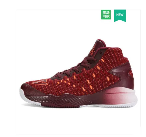 

men's shoes 2018 new mesh lightweight boots sneakers non-slip wear-resistant woven basketball shoes Peak