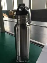 Kostenloser versand edelstahl 304 flaschenkühler keeper BPA FREI