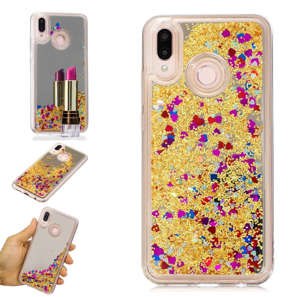 Case global quicksand phone case  for huawei p10 lite p20 p20 lite p20 pro Coque Liquid Silicone Soft TPU Phone covers(9)