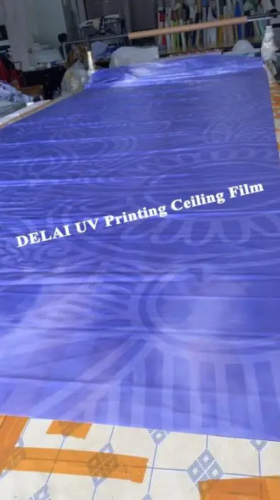 plafond  tendu brillant