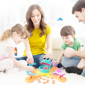 

Vip Link Funny Toy Table Games Set Feeding Frog Adventure Toy Multiplayer Interaction Frog Eating Bee Competition Game Dropship