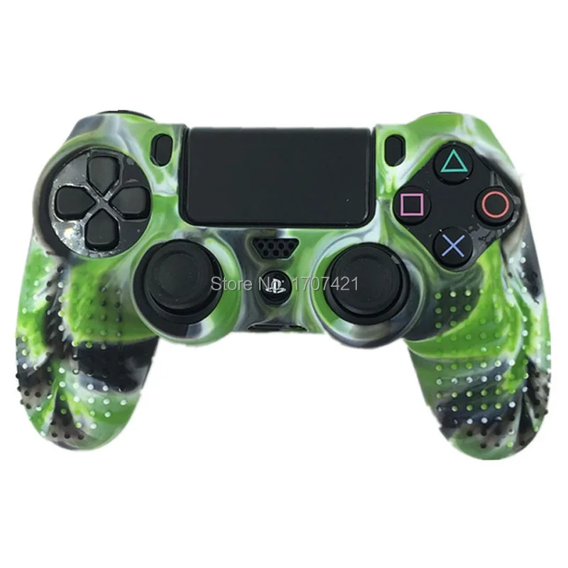 Studded Anti-slip Silicone Rubber Cover Skin Case for Sony PlayStation 4 PS4 DS4 Pro Slim Controller (13)