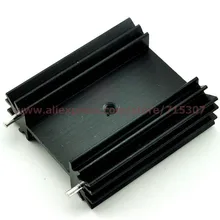 PHISCALE 5 шт. 38*34*12/38x34x12 мм теплоотвод используется для звука, транзистор to-247