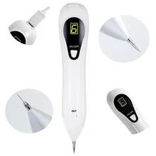 Электрический лазерный карандаш для удаления веснушек lcd кожи моль темное пятно лица бородавка тег для удаления