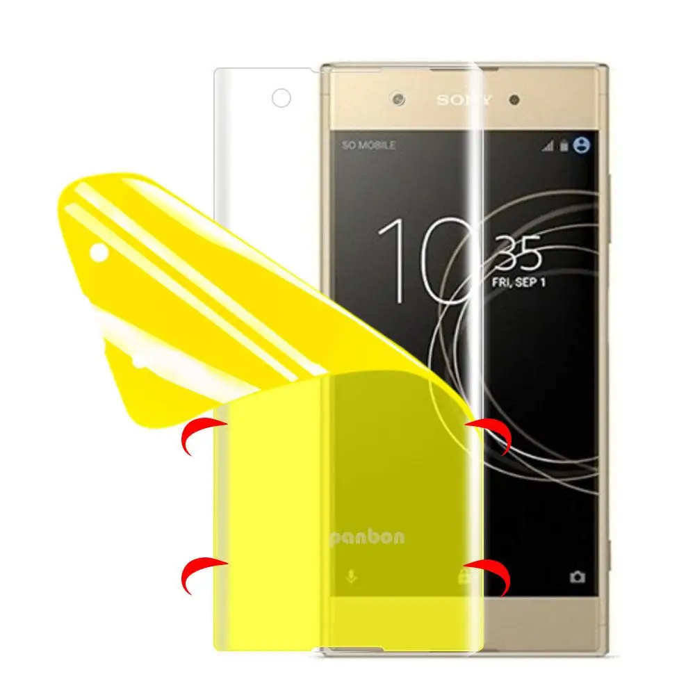 

7D Full Cover Hydrogel Protective Film for Sony Xperia XA XA1 Plus XA1 Ultra XA2 Plus XA2 Ultra XA3 XP Screen Protector Film