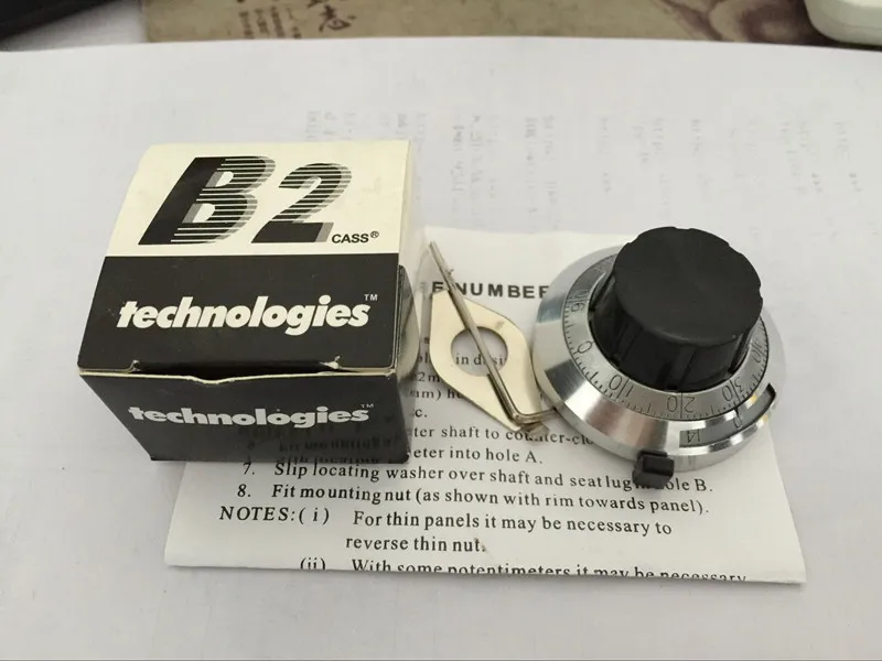 10 шт промо-46 мм B2 прецизионный потенциометр ручки ручку регулируемые сопротивление мульти-поворотная ручка 3590 S