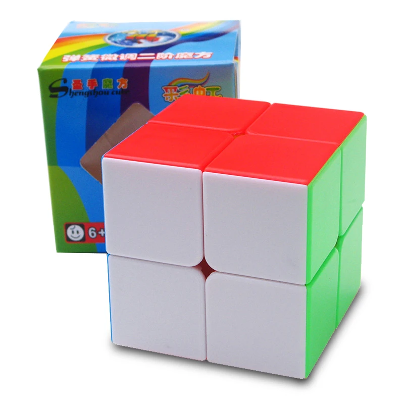 Новинка 2019 Qiyi 50 мм Божья драгоценность 2x2x2 магический куб 2 по кубикам полосы