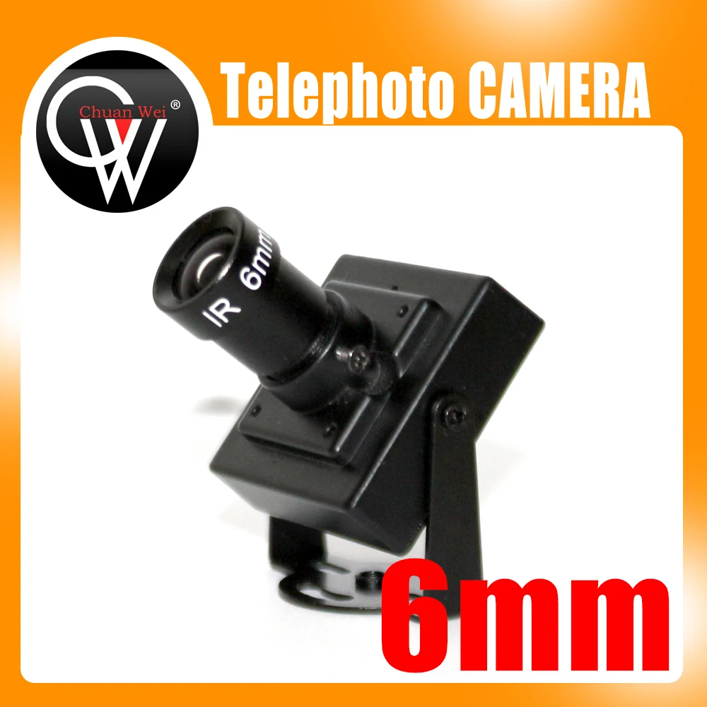 New 6mm Lens Telephoto Camera 700tvl Ccd Mini Cctv Camera Security