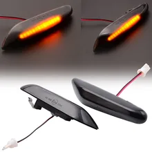 2x Smoke LED Side Marker Turn Indicator Lights Left Right For BMW E90 E91 E92 E39 E60 E46 E83 E53 E36 E81 Error Free 2x Smoke LED Side Marker Turn Indicator Lights Left Right For BMW E90 E91 E92 E39 E60 E46 E83 E53 E36 E81 Error Free