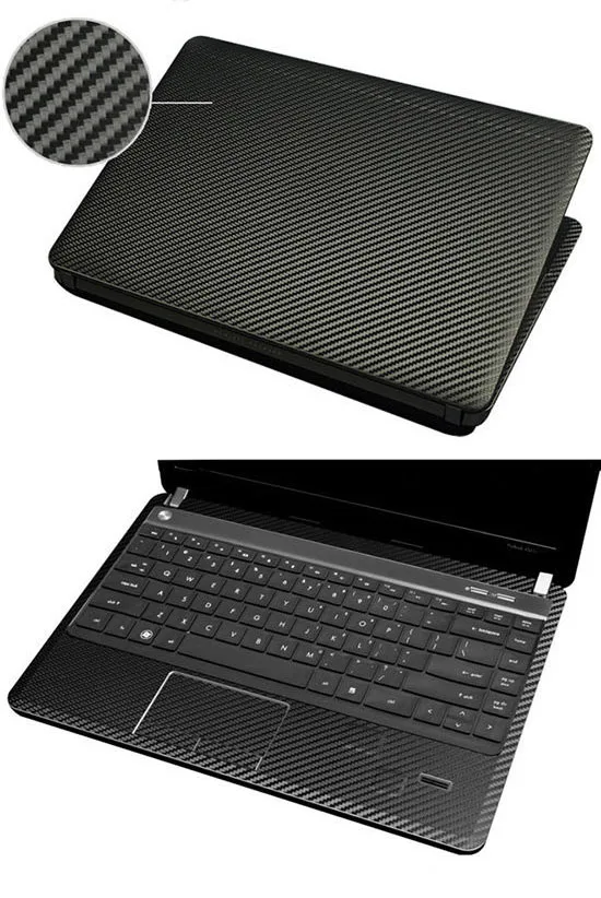 Углеродное волокно кожаная наклейка для ноутбука защитный чехол ASUS G75 G75VW G75VX 17 3