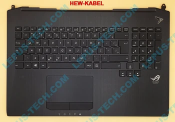 

BR Keyboard for ASUS G750 G750JH G750JM G750JS G750JW G750JX G750JZ with backlight top case palmrest Brazil layout