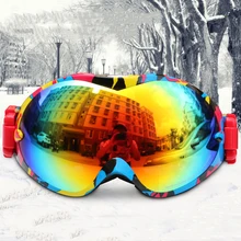 ROBESBON лыжные двуслойные очки анти-запотевание сноуборд для женщин мужчин близорукое стекло открытый мульти очки для лыж