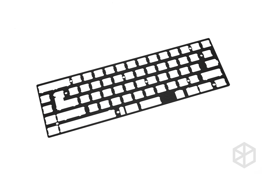 Пластина из нержавеющей стали для xiudi xd68 65% обычная клавиатура Механическая плата клавиатуры Поддержка xd68