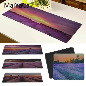 

MaiYaCa Hot Sales Beautiful lavender flowers Laptop Computer Mousepad Comfort Mouse Mat Gaming Lockedge Mousepad