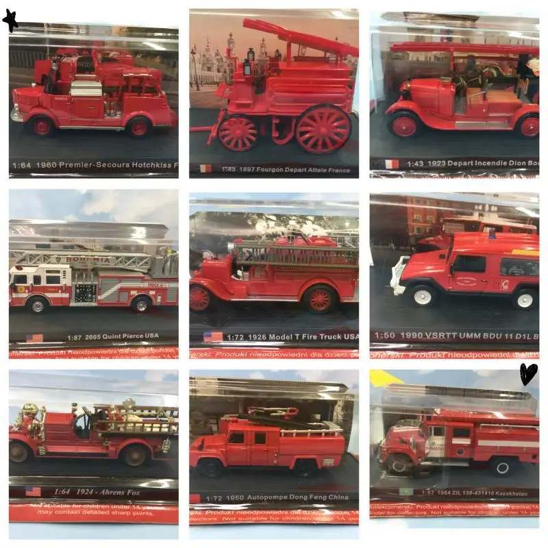 die cast metal fire trucks