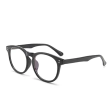 Gudzws Спортивный Стиль Анти Синие лучи очки светильник Блокировка большой круглый рамки TR90 классический узкий нос для мужчин и женщин черный унисекс