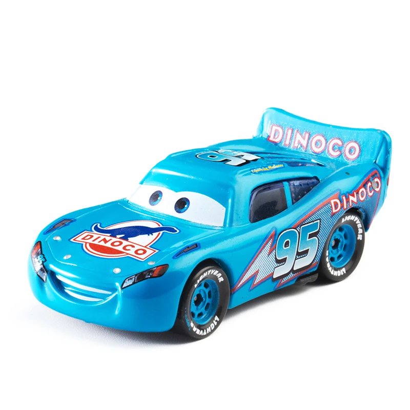 

Disney Pixar Cars 2 3 New Blue Lightning McQueen Mater Jackson Storm Ramirez 1:55 Diecast Metal Alloy Model Toy Car Gift For Kid