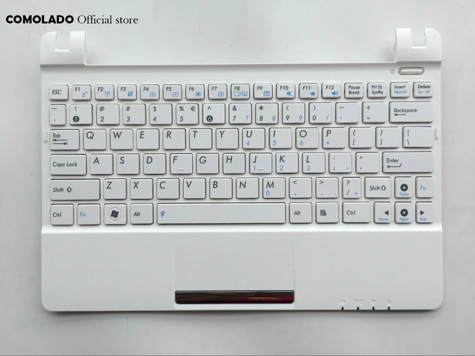 US English Keyboard For Asus EeePC SeaShell X101 X101H X101CH Whie With C Case Keyboard US Layout