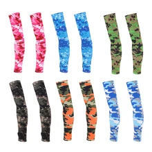 УФ Защита охлаждающие рукава 47 см солнцезащитные рукава для мужчин и женщин подходит для бега Баскетбол Футбол на открытом воздухе