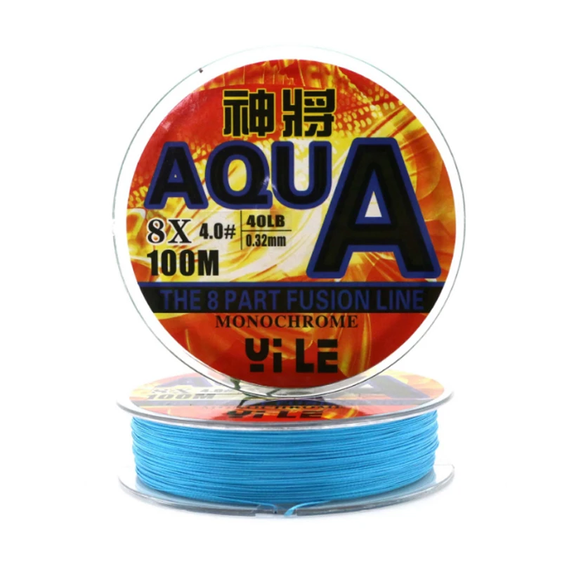100 м супер сильное плетение проволочной сетки линии 4 нити 12-80LB 0,4-8,0 PE материал многофиламентный Карп Рыбалка для рыбы веревка шнур