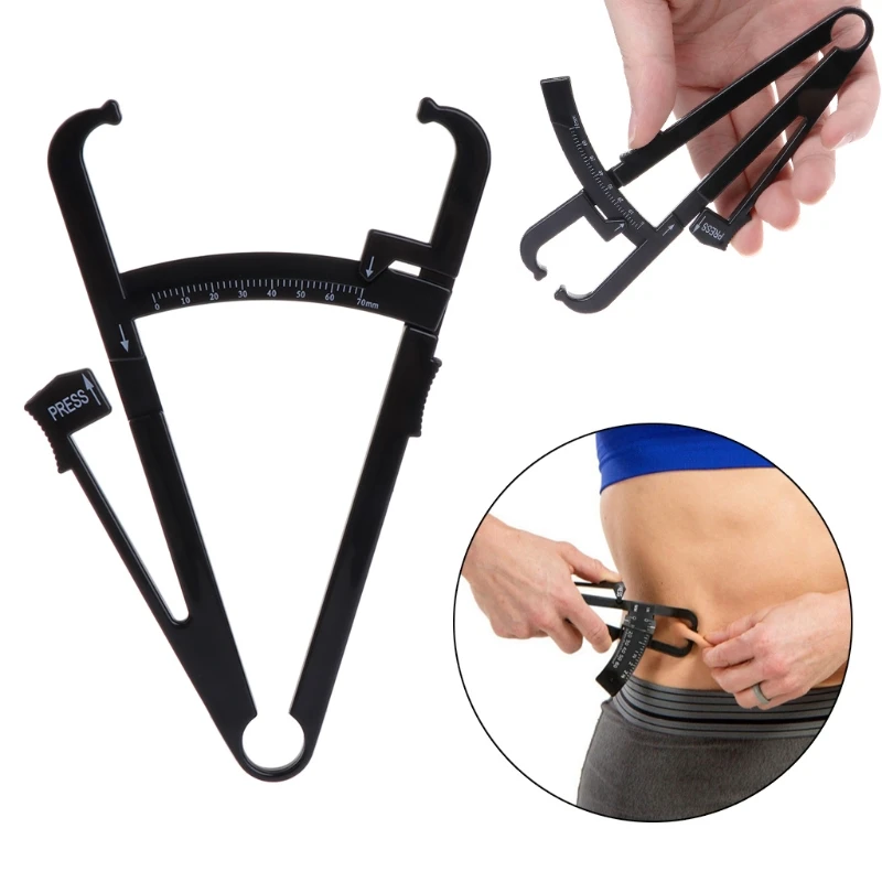 

Personal Body Fat Tester Kit - Includes Fat Caliper and Measure Chart