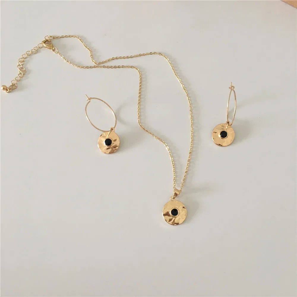 Женские маленькие серьги boucles d oreille femme трендовые золотистые кольца в виде