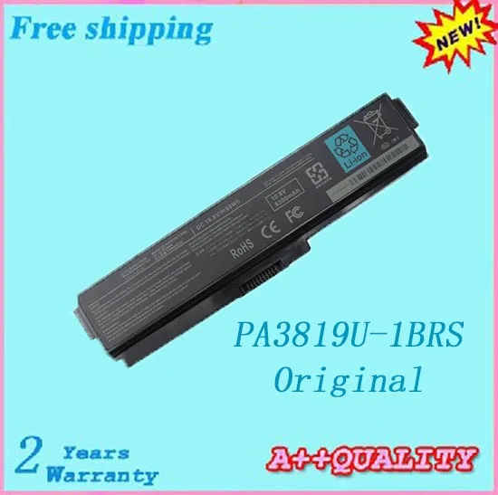 Аккумулятор для ноутбука Toshiba PA3819U-1BRS PABAS229 PABAS230 PA3818U-1BRS бесплатной доставки |
