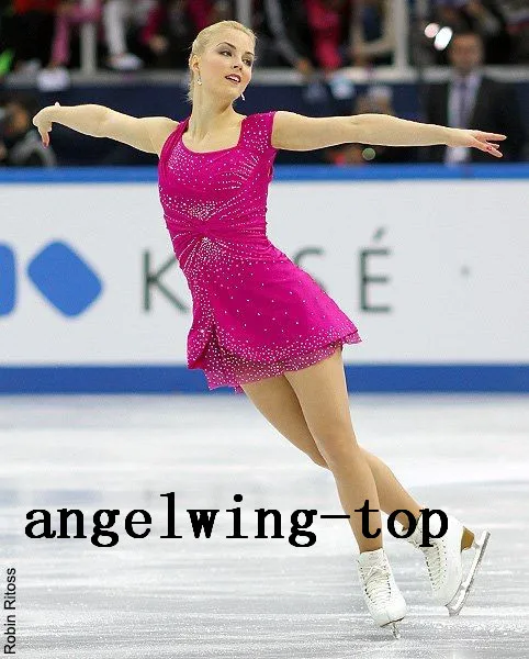 

red figure skating dresses for women hot sale custom ice figure skating dress girls competition ice skating dress free shipping