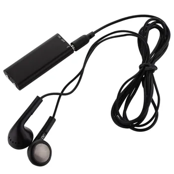 

4GB/8GB/16GB Multi-function U Disk MP3 player USB2.0 Recording Pen for Windows Smartphone MP3 with 3.5mm Cable / Black Earphone
