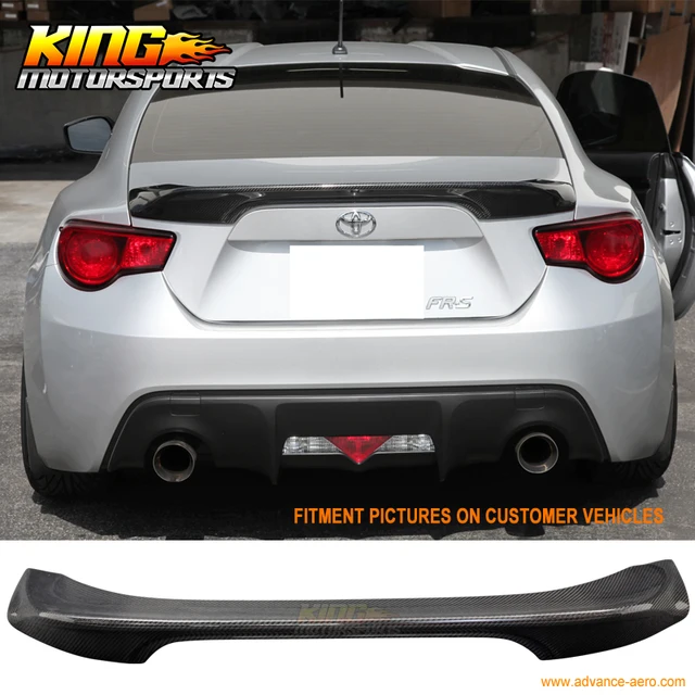 For 13 16 Subaru BRZ Scion FRS Carbon Fiber TR D STYLE Trunk Rear Wing