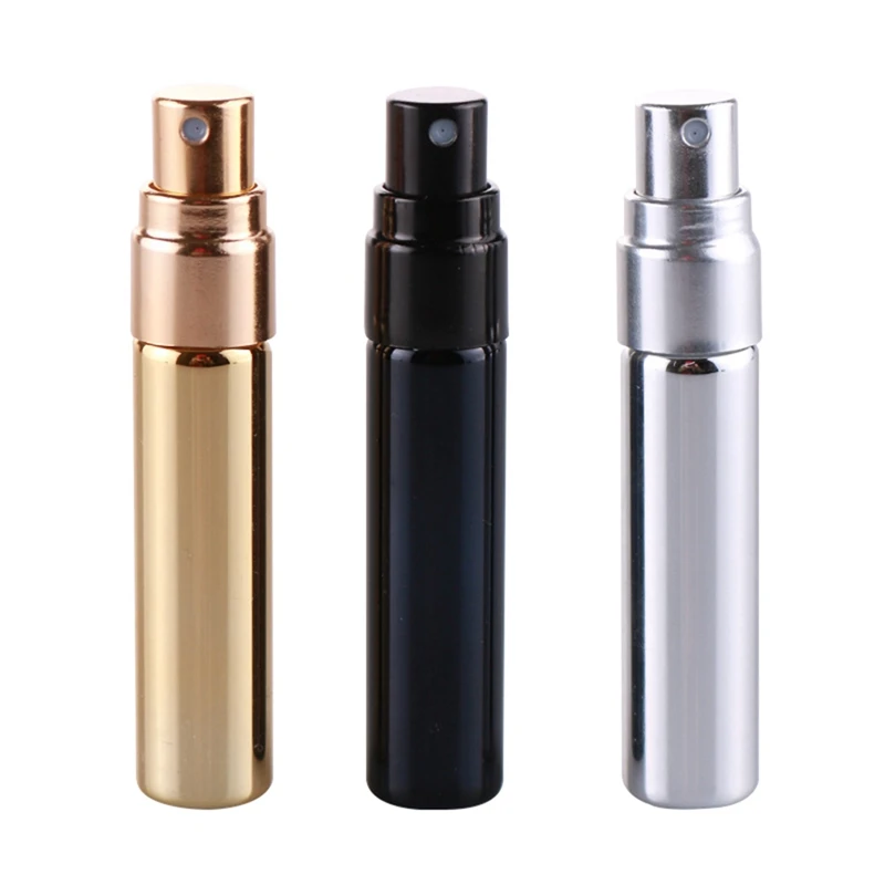 

5ml Empty Amber Perfume Glass Roll On Bottle With Metal Ball Small Brown Roller Essential Oil Vials Refillable Bottles