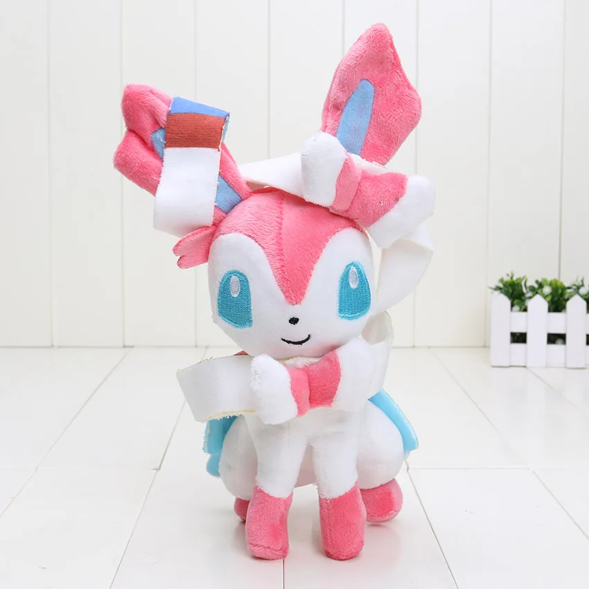9 шт./компл. 23 30 см кукла Eevee Vaporeon Flareon Espeon Jolteon Umbreon Мягкие плюшевые куклы мягкие