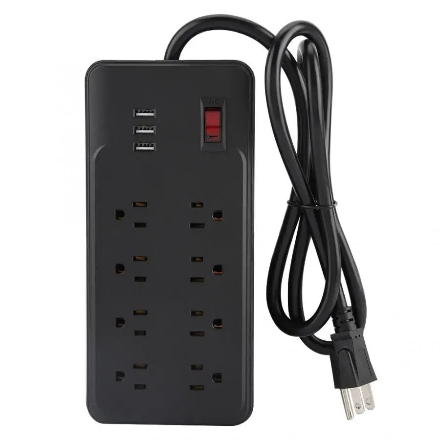 

110-250V Multifunction US Intelligent Outlet Socket w/ USB Port Switch For Home Smart wall plug stopcontact