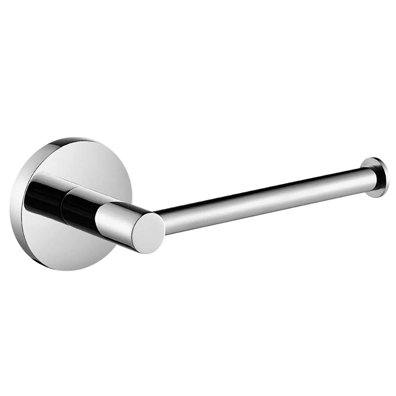 

Wall Mounted Toilet Roll Holder Polished Chrome Stainless Steel Bathroom Kitchen Paper Towel Dispenser Tissue Roll Hanger