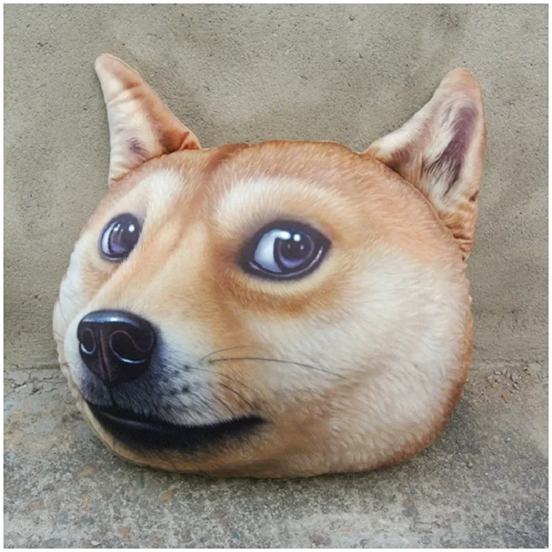 

Big size Creative Cartoon pillow decorative Dog pillow Cushion Nap Pillow Cushion and Washable Waist Pillow Cute seat cushion