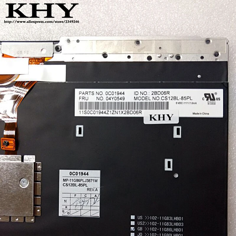 Пол польская клавиатура с подсветкой для Thinkpad T430 T430s T430I X230 X230I T530 W530 04X1261 04X1374 04W3084 04W3158 04Y0549