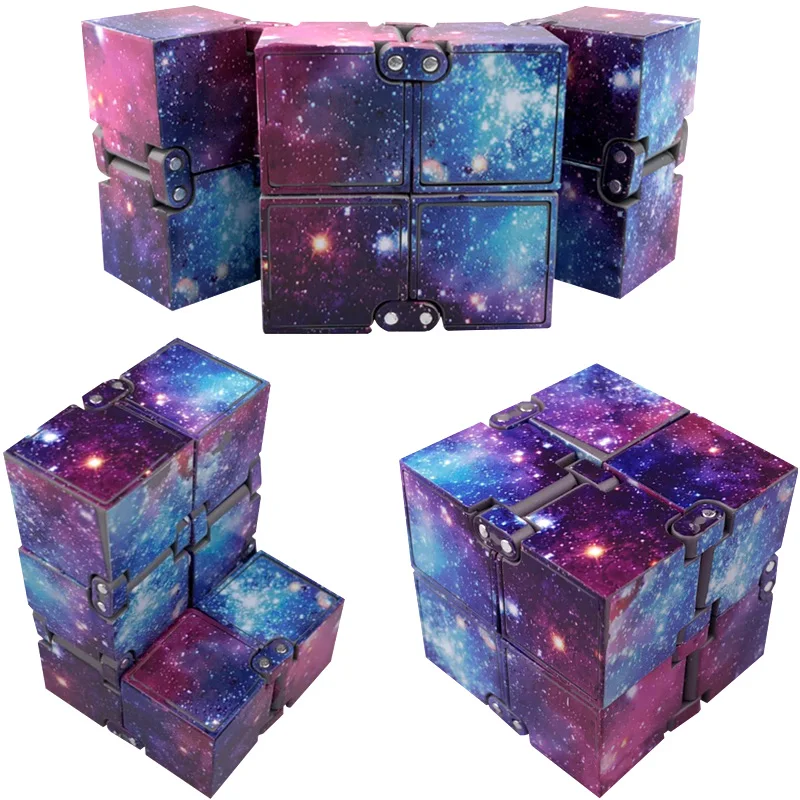 

2019 New Trend Creative Infinite Neo Cube Cube Office Flip Cubic Puzzle Anti Stress Reliever Autism Puzzles Kids Toys