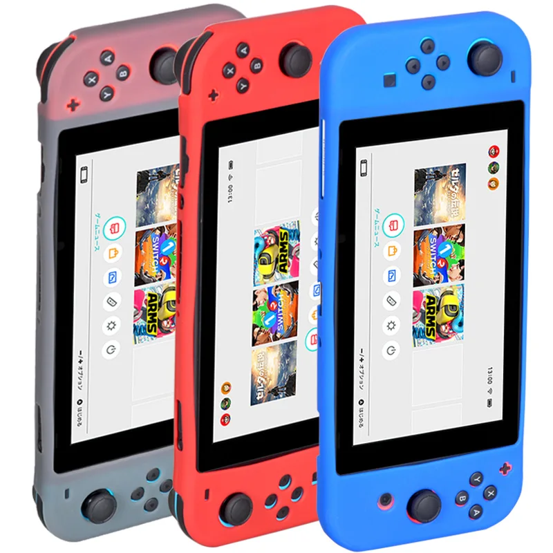 Силиконовый чехол Yoteen для контроллера nintendo Switch резиновый чехол Joy-con полное покрытие защита от падения