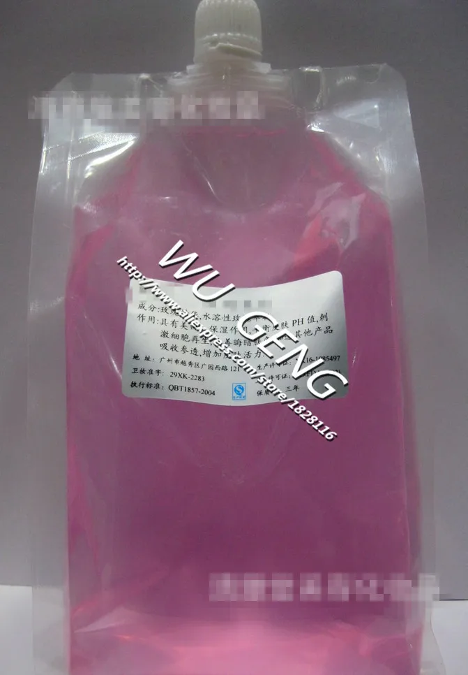 Facial de Células Estaminais do Equilíbrio do ph Equipamento do Salão de Beleza por Atacado Subiu Toner Hidratante 1kg 1000ml 2 1KG Subiu Toner Hidratante Hidratante Facial de