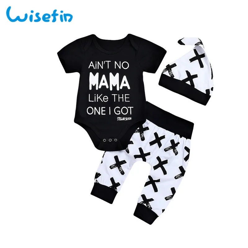 

Wisefin Unisex Baby Clothes Set Newborn Baby Boy Clothes Infant Clothing Set Summer Toddler Girl Clothes Outfit Newborn Clothes