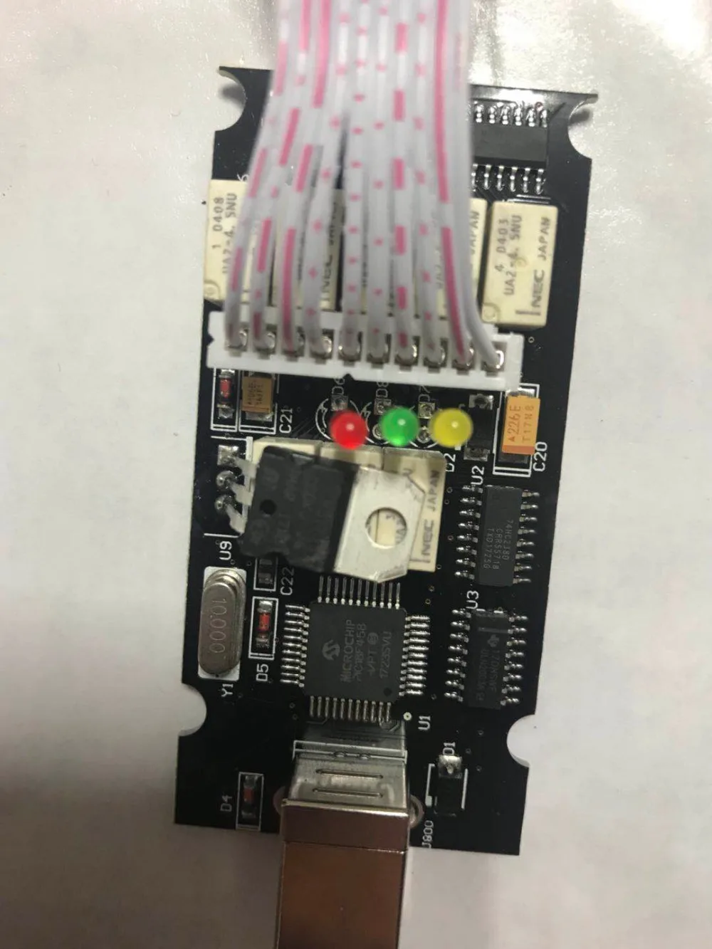 V1.78 версия OP COM Авто диагностический инструмент сканер с PIC18F458 чип OBD2 OP-COM/OPCOM шина сети локальных контроллеров для Opel