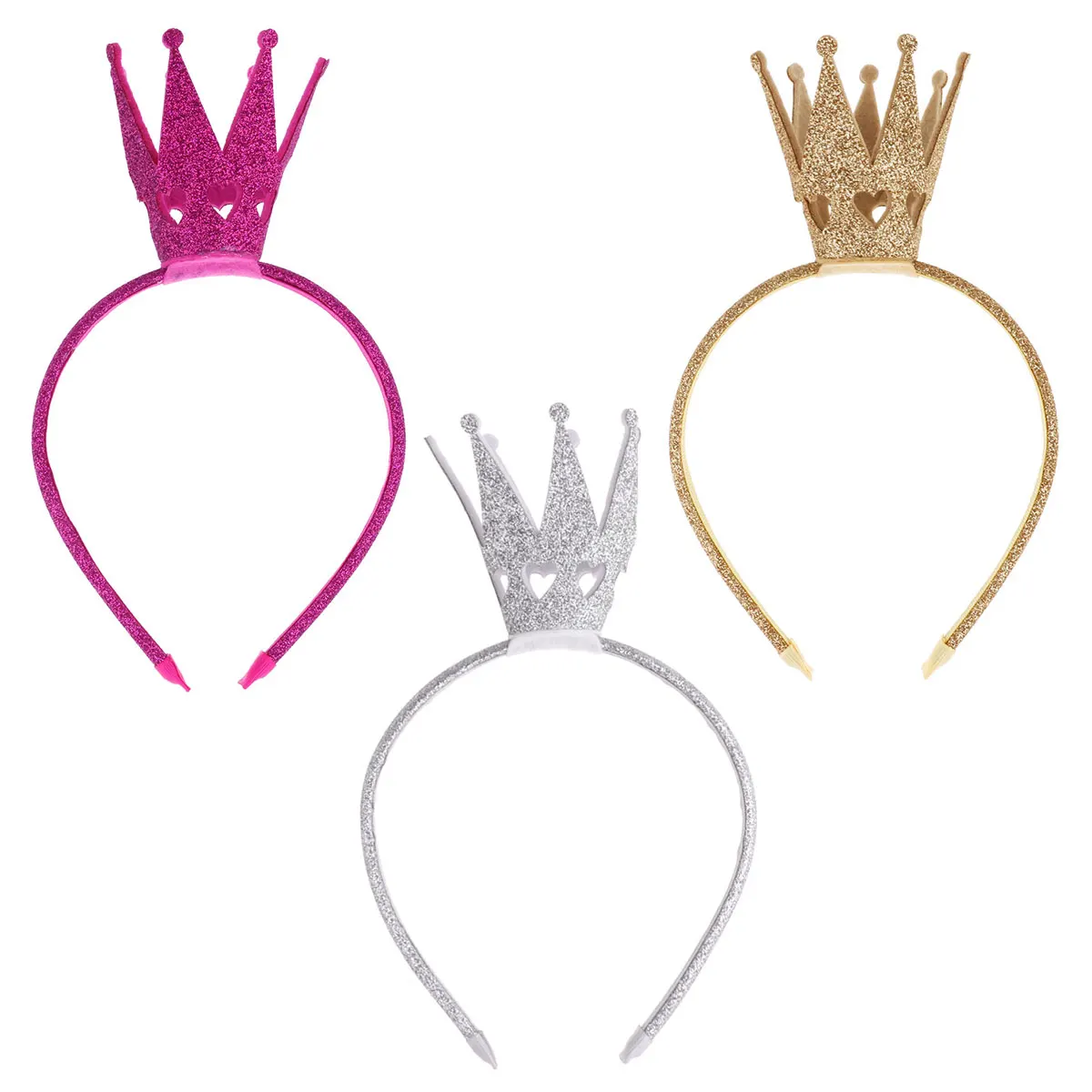 Gift Girls Toddler Hat Hair Band Shiny Head Hoop Baby Headband Birthday Tiara
