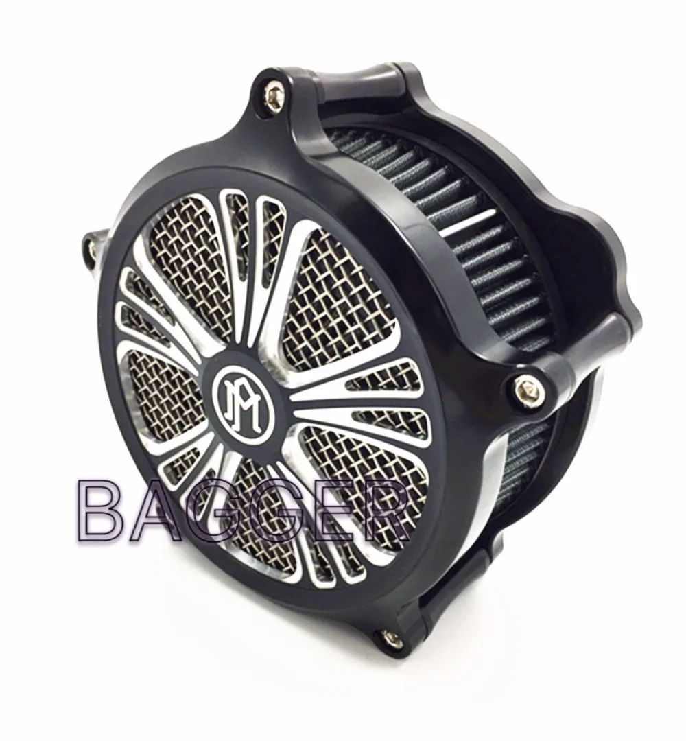 Air Cleaner Intake Filter System air Filter for Harley Softail Touring Dyna Wide Glide Breakout