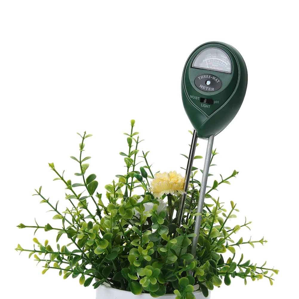 

Soil Moisture Meter and pH Level Tester Sunlight Hydroponics Analyzer Measuring Instrument for Plants Crops Flowers Vegetable