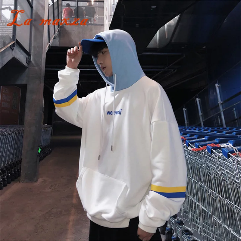 korean writing hoodie
