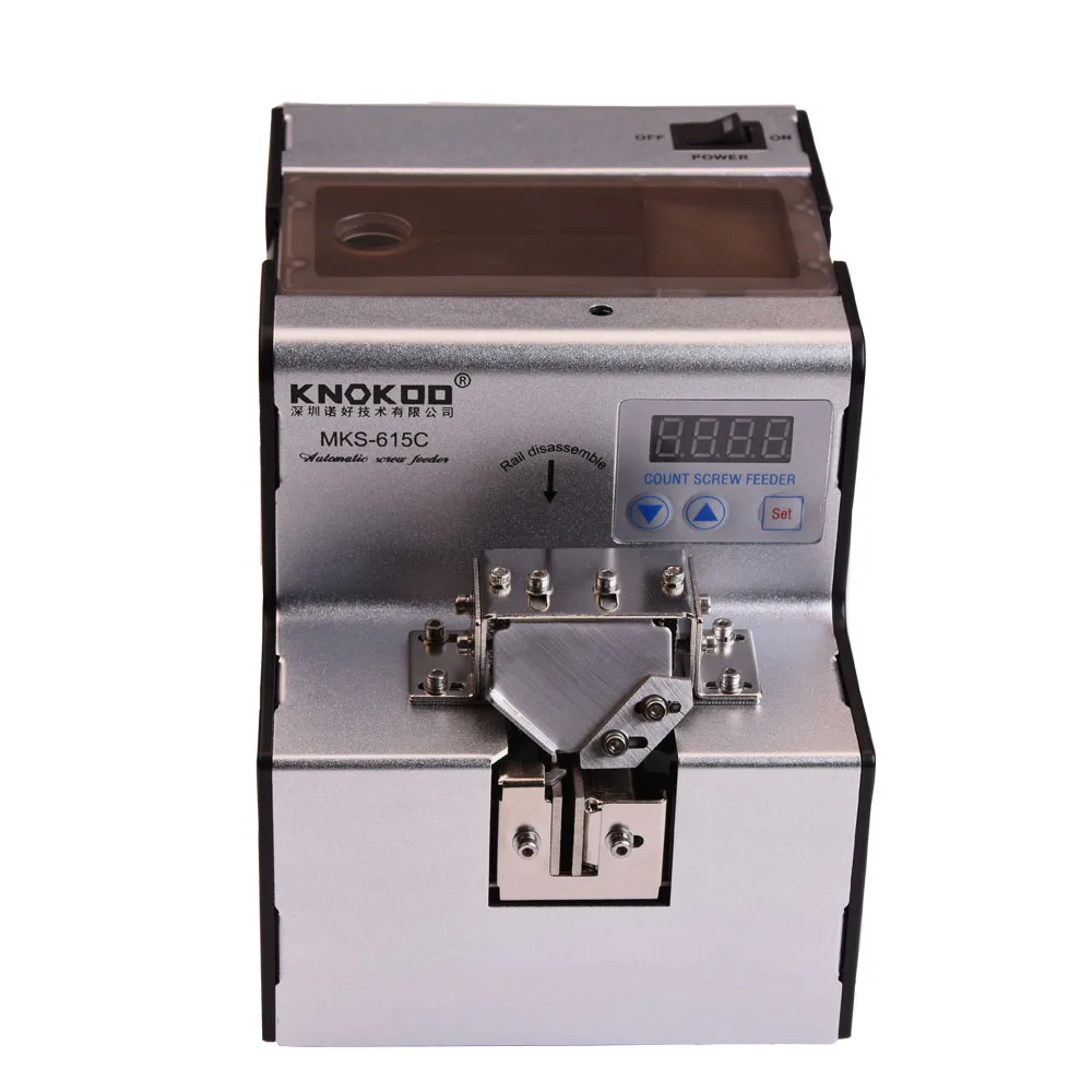 

Mini Automatic Auger Screw Feeder Machine MKS615C Automatic Screwdriver Feeder suit for Various Size Screw from M1.0~M5.0