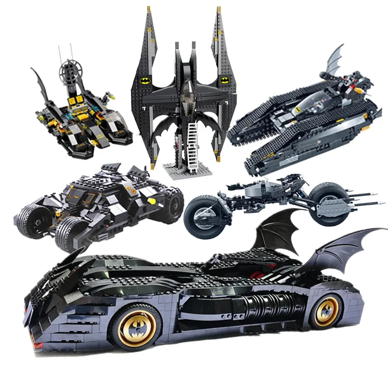 

NEW 7105 7116 Comaptible Major Brand Batman Tumbler Movies Figures Batpod Batmobile Set Building Blocks Kids Toys Technic Bricks