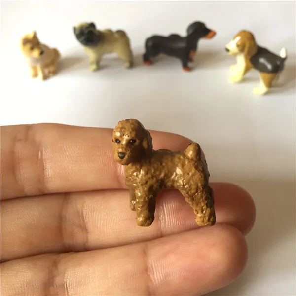 Cute Dogs Fridge Magnets PVC Toys Figures 5 Styles - 17