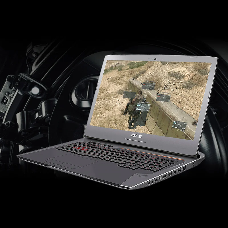 17.3inch Gaming Laptop ASUS ROG GFX72VM6700 8GB RAM 1TB HDD+128 SSD Intel Core I7 6700 CPU NVIDIA GeForce GTX 1060 Game Notebook 17.3inch Gaming Laptop ASUS ROG GFX72VM6700 8GB RAM 1TB HDD+128 SSD Intel Core I7 6700 CPU NVIDIA GeForce GTX 1060 Game Notebook